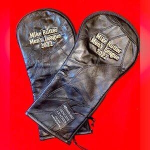 Leather zip up club covers